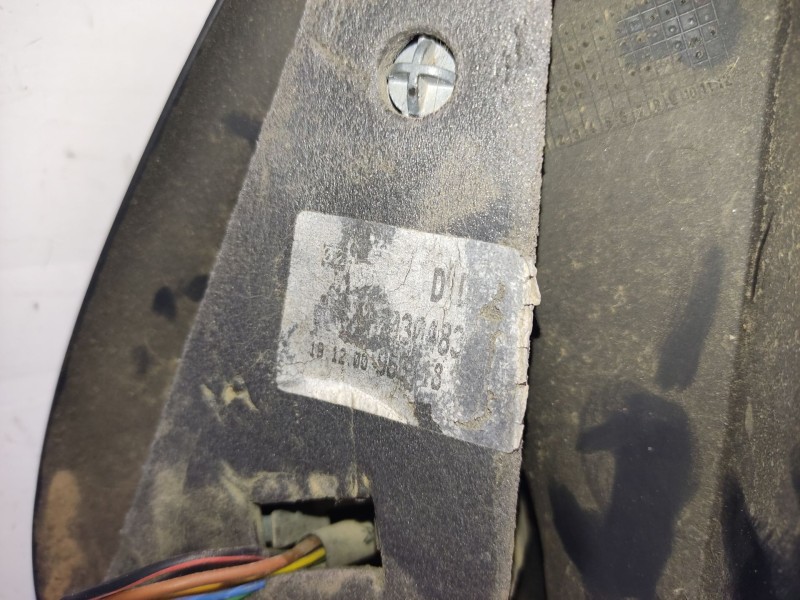 Recambio de retrovisor derecho para renault kangoo (f/kc0) 1.9 diesel referencia OEM IAM 7700354639  