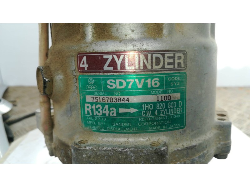 Recambio de compresor aire acondicionado para seat ibiza (6k)    |   0.93 - 0.99 | 1993 - 1999 referencia OEM IAM 751670844 8208