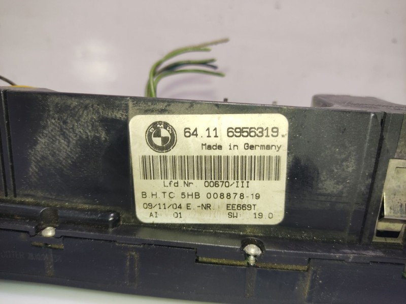 Recambio de mando climatizador para bmw 3 compact (e46) 318 td referencia OEM IAM   