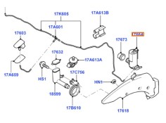 Recambio de bomba limpia para ford transit connect (p65_, p70_, p80_) 1.8 tdci referencia OEM IAM 7003178  