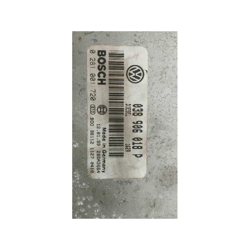 Recambio de centralita motor uce para volkswagen passat berlina (3b2) trendline   |   09.96 - 12.99 | 1996 - 1999 | 110 cv / 81 