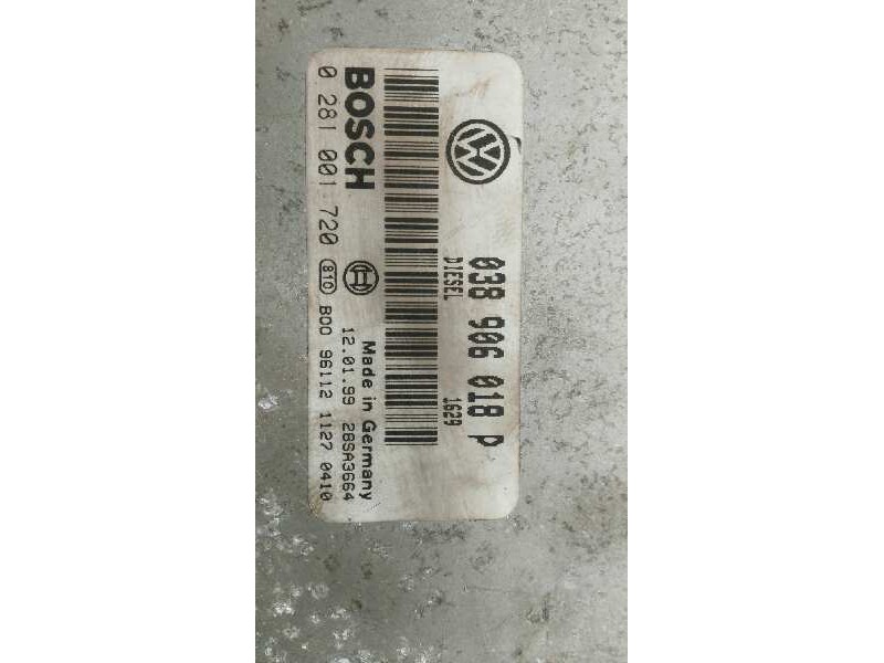 Recambio de centralita motor uce para volkswagen passat berlina (3b2) trendline   |   09.96 - 12.99 | 1996 - 1999 | 110 cv / 81 
