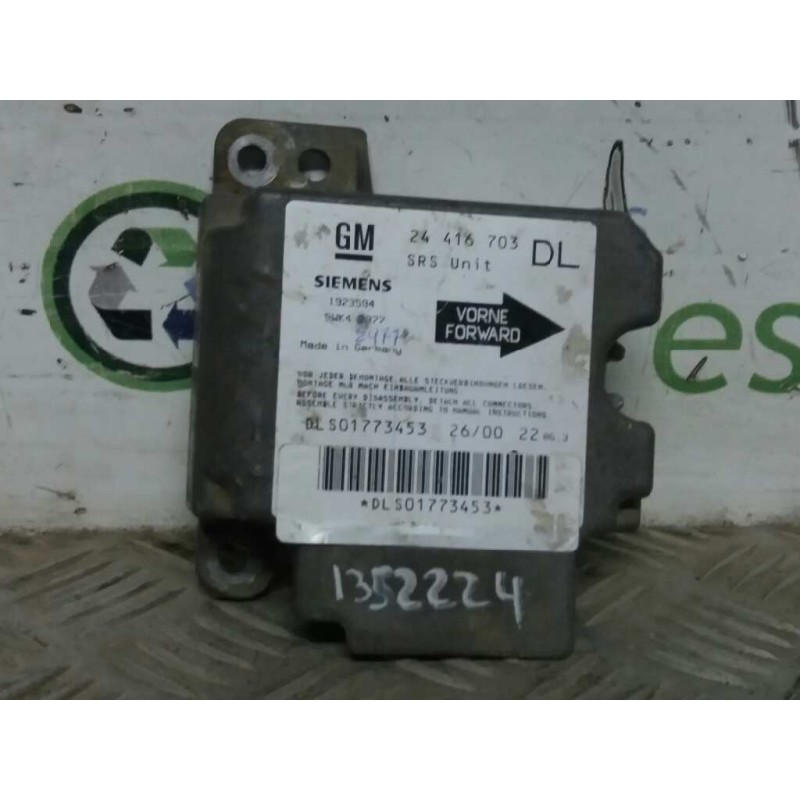 Recambio de centralita airbag para  referencia OEM IAM 5WK42977 24416703 