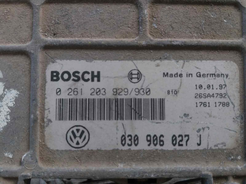 Recambio de centralita motor uce para seat arosa (6h1) select   |   12.99 - 12.00 | 1999 - 2000 | 50 cv / 37 kw referencia OEM I Recambio de centralita motor uce para seat arosa (6h1) select   |   12.99 - 12.00 | 1999 - 2000 | 50 cv / 37 kw referencia OEM I