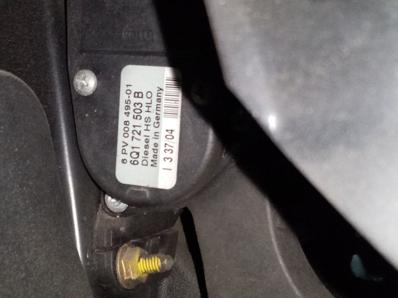 Recambio de pedal acelerador para seat ibiza iii (6l1) 1.4 tdi referencia OEM IAM 6Q1721503M  