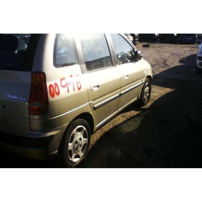 hyundai matrix (fc) 1.6 cat   |   0.01 - ... | 2001 | 103 cv / 76 kw del año 2001