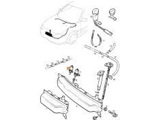 Recambio de bomba limpia para opel omega b (v94) 2.5 td (f69, m69, p69) referencia OEM IAM 90045820 1450174 14 50 174