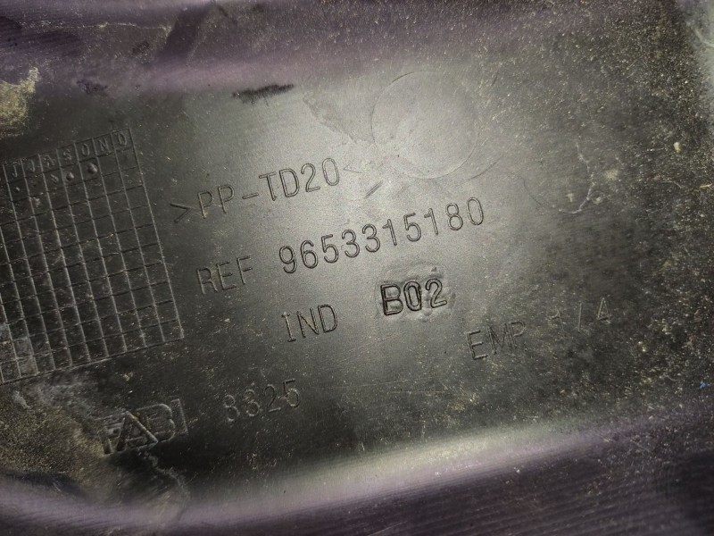 Recambio de moldura para peugeot 307 sw (3h) 1.6 hdi 110 referencia OEM IAM 9653315180  