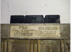 Recambio de centralita motor uce para peugeot 206 hatchback (2a/c) 1.4 i referencia OEM IAM    2