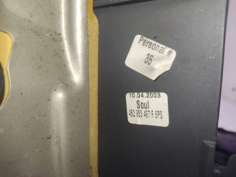 Recambio de moldura para audi a6 c5 (4b2, 4b4) 2.5 tdi referencia OEM IAM  4B2953497F 