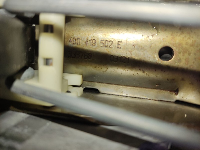 Recambio de columna direccion para audi a6 c5 (4b2, 4b4) 2.5 tdi referencia OEM IAM 4B0419502E  