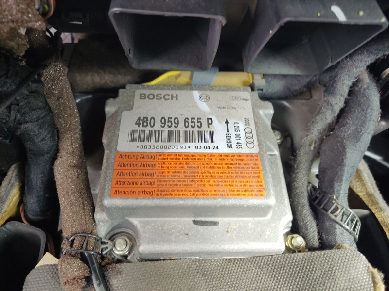 Recambio de centralita airbag para audi a6 c5 (4b2, 4b4) 2.5 tdi referencia OEM IAM 4B0959655P 0285001485 
