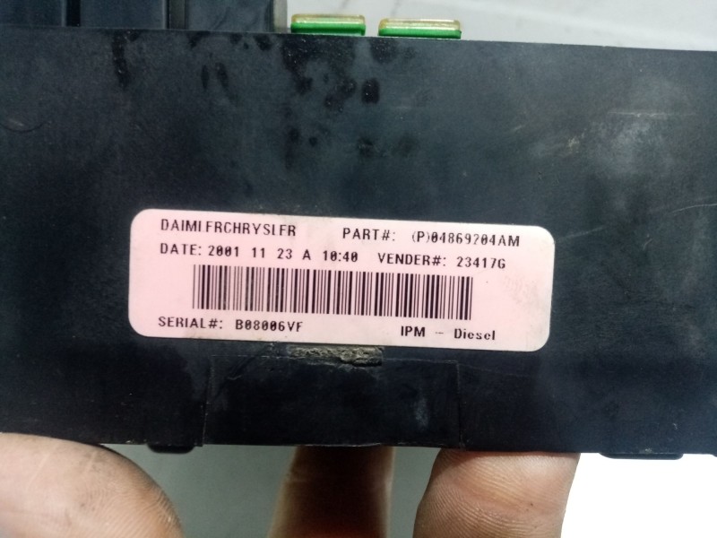 Recambio de caja reles / fusibles para chrysler grand voyager referencia OEM IAM   