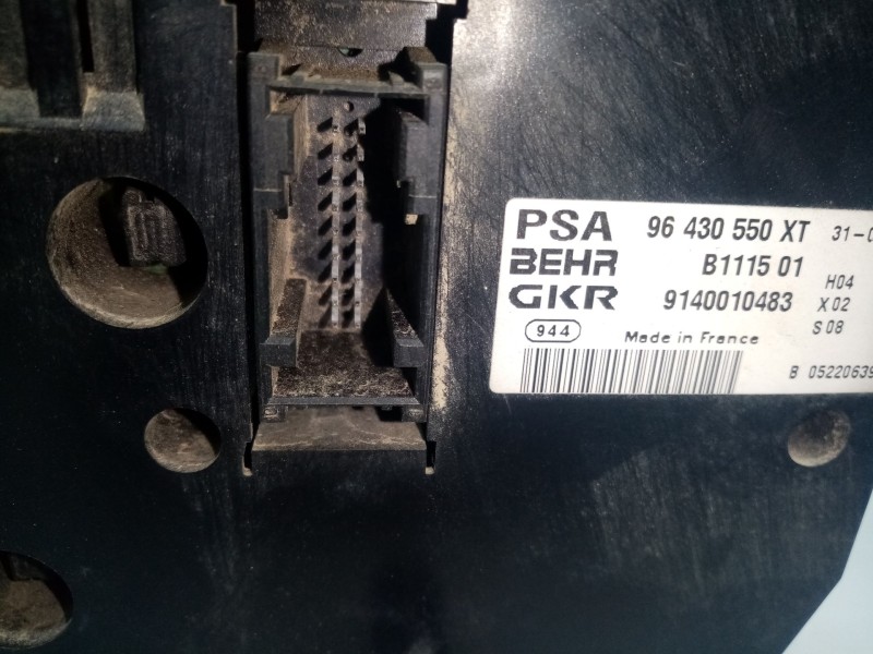 Recambio de mando calefaccion / aire acondicionado para peugeot 206 sw xs referencia OEM IAM   