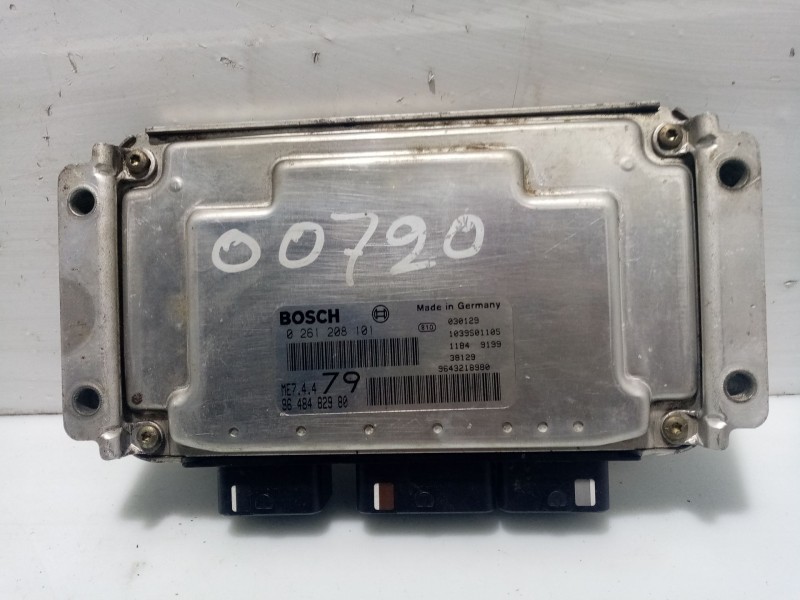 Recambio de centralita de inyección para peugeot 206 sw xs referencia OEM IAM   