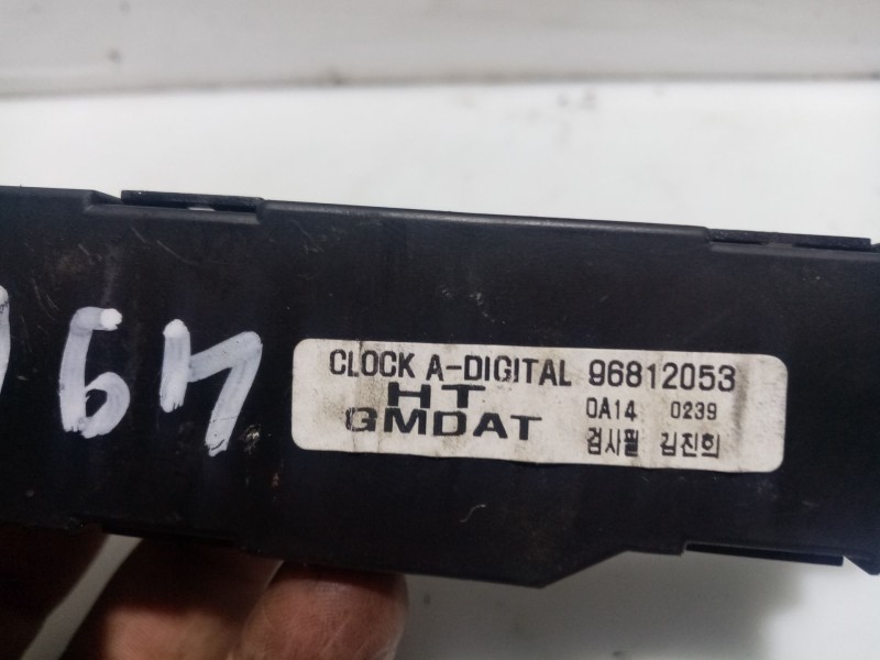 Recambio de pantalla multifuncion para chevrolet lacetti 2.0 diesel cat referencia OEM IAM 96812053  