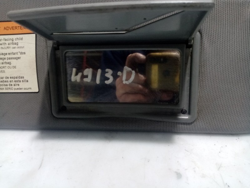 Recambio de parasol derecho para chevrolet lacetti 2.0 diesel cat referencia OEM IAM 96428845  