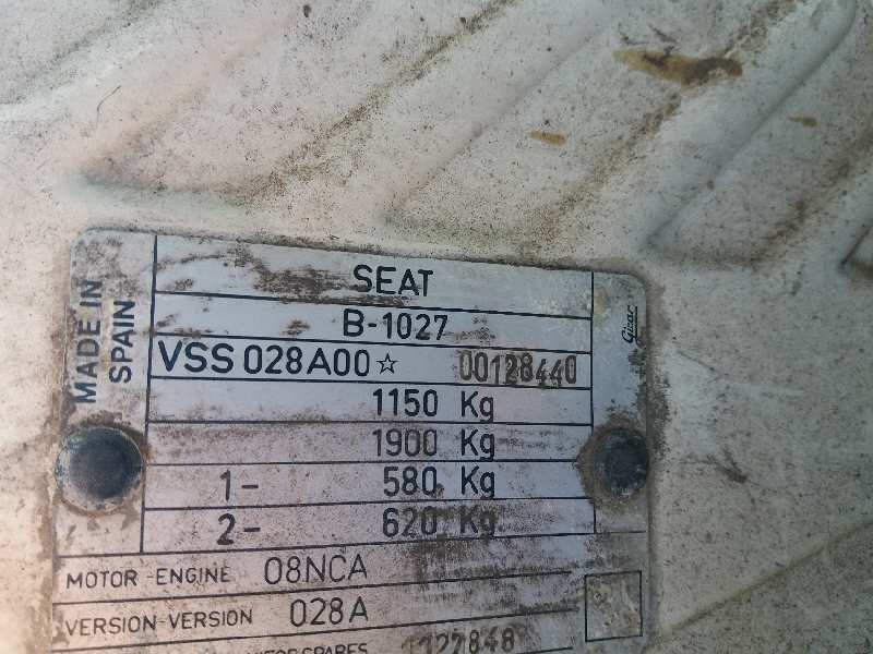 seat marbella ce   |   06.95 - ... | 1995 | 34 cv / 25 kw del año 1995 seat marbella ce   |   06.95 - ... | 1995 | 34 cv / 25 kw del año 1995