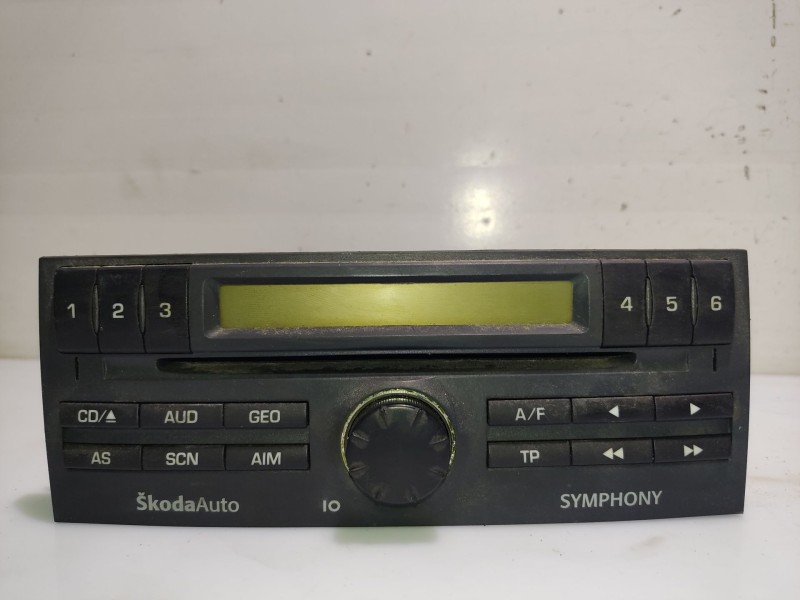 Recambio de sistema audio / radio cd para skoda fabia (6y2/6y3) referencia OEM IAM 6Y0035156E  