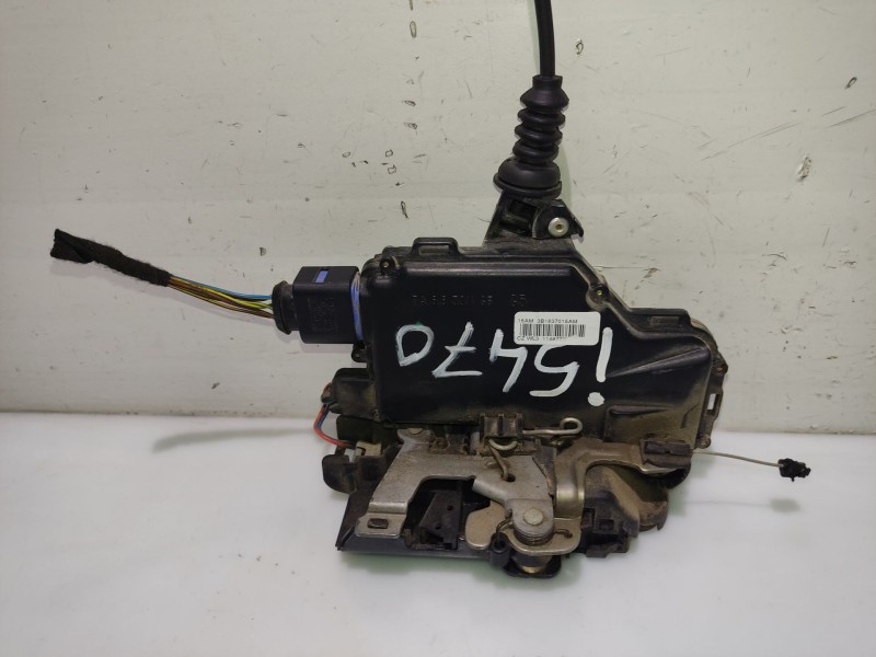 Recambio de cerradura puerta delantera izquierda para skoda fabia (6y2/6y3) referencia OEM IAM 3B1837015AM  