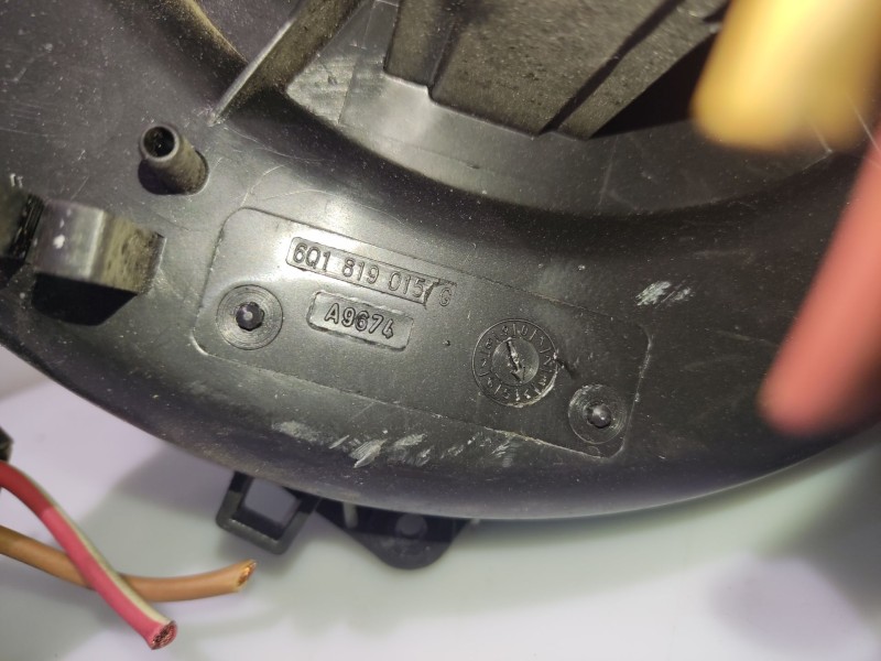 Recambio de ventilador calefaccion para skoda fabia (6y2/6y3) referencia OEM IAM 6Q1820015H  