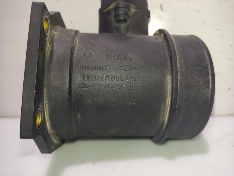 Recambio de caudalimetro para nissan primera berlina (p11) 2.0 turbodiesel cat referencia OEM IAM 226807F400 0281002207 