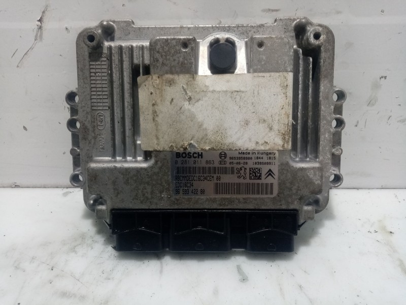 Recambio de centralita de inyección para citroën c4 berlina referencia OEM IAM 0281011863 9659342280 