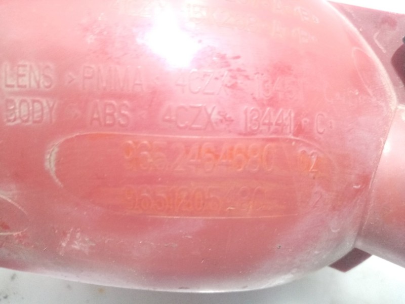 Recambio de faro antiniebla trasero izquierdo para citroën c4 berlina referencia OEM IAM 6350V0 9652464680 9651205480