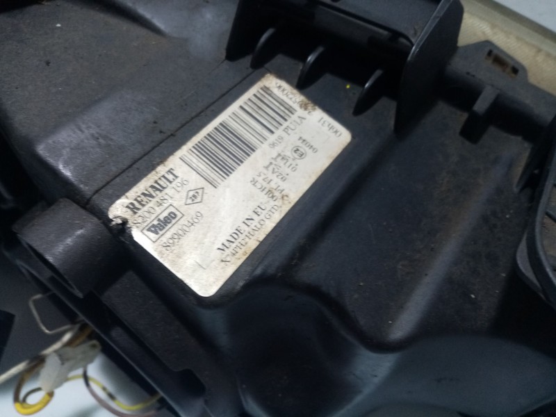 Recambio de faro izquierdo para renault laguna ii (bg4w) laguna ii referencia OEM IAM 7701061669  