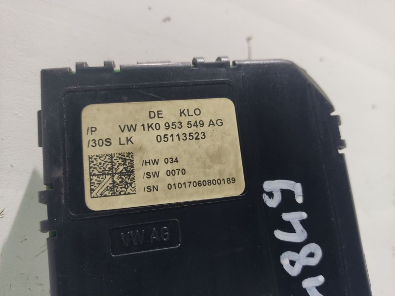 Recambio de modulo electronico para seat altea (5p1) 1.9 tdi referencia OEM IAM 1K0953549AG 05113523 