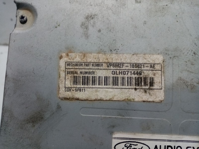 Recambio de sistema audio / radio cd para ford focus ii (da_, hcp, dp) 1.6 tdci referencia OEM IAM 7M5T18C939JD  