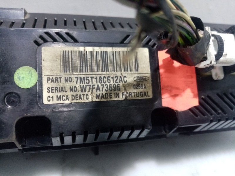 Recambio de mando calefaccion / aire acondicionado para ford focus ii (da_, hcp, dp) 1.6 tdci referencia OEM IAM 7M5T18C612  