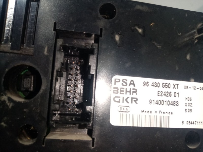 Recambio de mando climatizador para peugeot 206 berlina referencia OEM IAM 0  