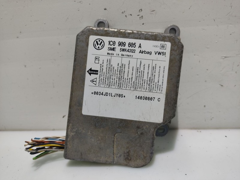 Recambio de centralita airbag para volkswagen bora variant (1j6) 1.9 tdi referencia OEM IAM 1C0909605A  