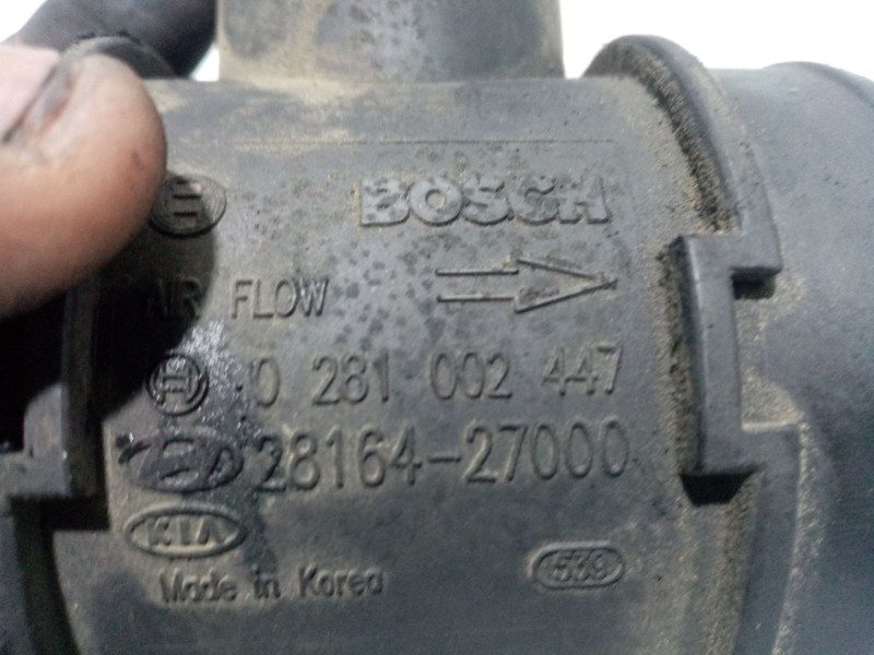 Recambio de caudalimetro para hyundai elantra (xd) 2.0 crdi cat referencia OEM IAM   