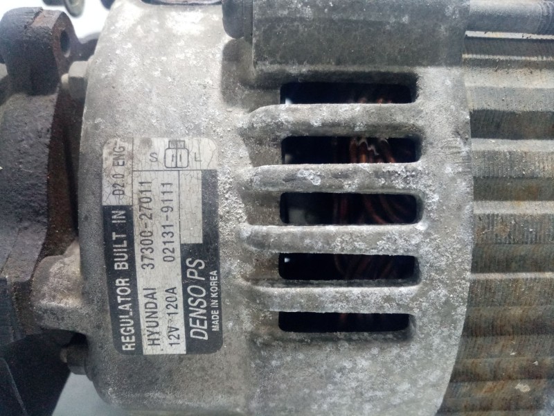 Recambio de alternador para hyundai elantra (xd) 2.0 crdi cat referencia OEM IAM 3730027011 CAL32111AS 8EL011711221