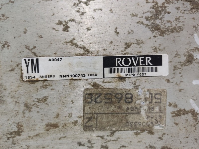 Recambio de centralita motor uce para mg streetwise 1.4 referencia OEM IAM NNN100743 NNW006330 