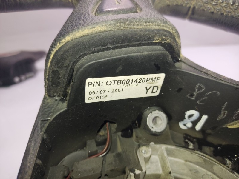 Recambio de volante para mg streetwise 1.4 referencia OEM IAM QTB001420PMP  