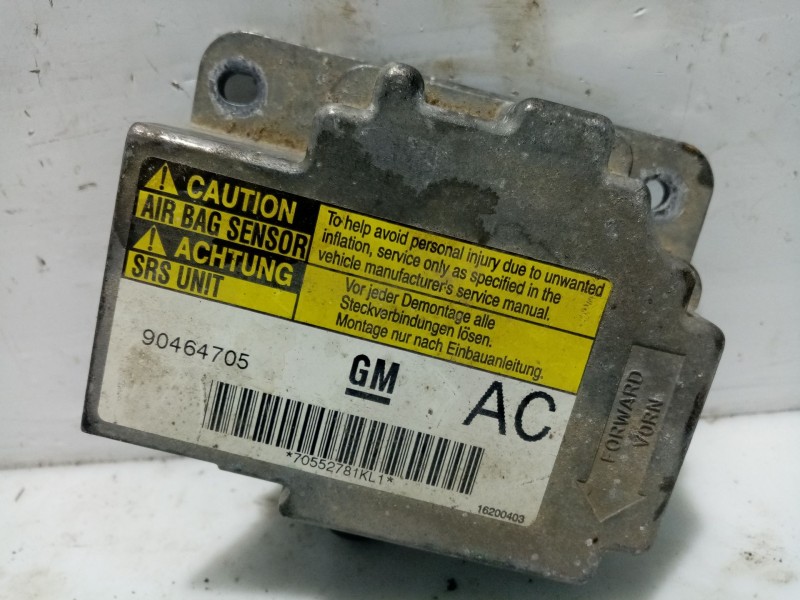 Recambio de centralita airbag para opel vectra b (j96) 1.6 i 16v (f19) referencia OEM IAM 09180800TY  