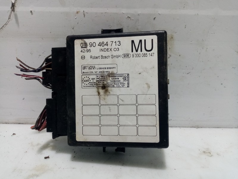 Recambio de modulo electronico para opel vectra b (j96) 1.6 i 16v (f19) referencia OEM IAM 90464713 9330065147 