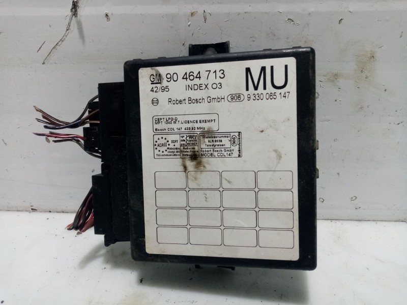 Recambio de modulo electronico para opel vectra b (j96) 1.6 i 16v (f19) referencia OEM IAM 90464713 9330065147 