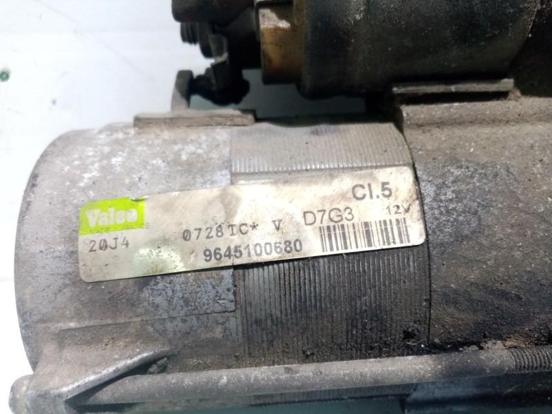 Recambio de motor de arranque para peugeot 307 sw (3h) 1.6 hdi 110 referencia OEM IAM 5802Z8 5802EG 9645100680