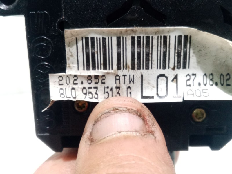 Recambio de mando intermitentes para audi a3 (8l1) 1.9 tdi referencia OEM IAM 8P0953513E 8L0953513G 202852ATW