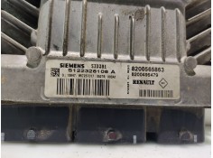 Recambio de centralita motor uce para renault megane ii (bm0/1_, cm0/1_) 1.5 dci (bm1e, cm1e) referencia OEM IAM 8200565863 S122 2