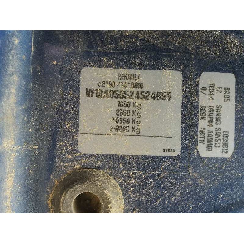 renault megane i fase 2 classic (la..) 1.9 dci diesel cat   |   0.97 - 0.03 | 1997 - 2003 | 102 cv / 75 kw del año 1997