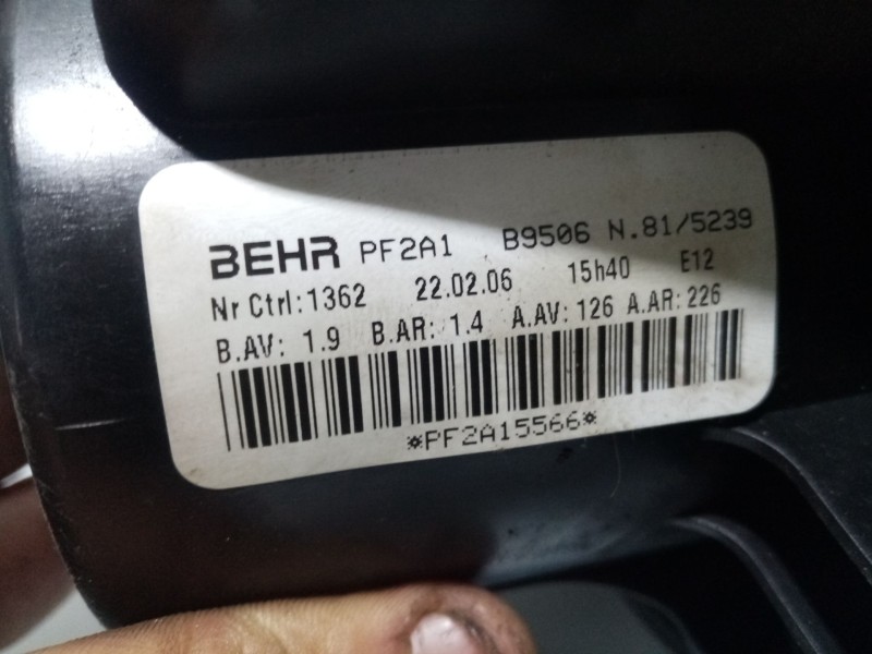 Recambio de ventilador calefaccion para citroën c4 berlina referencia OEM IAM 6441S6  