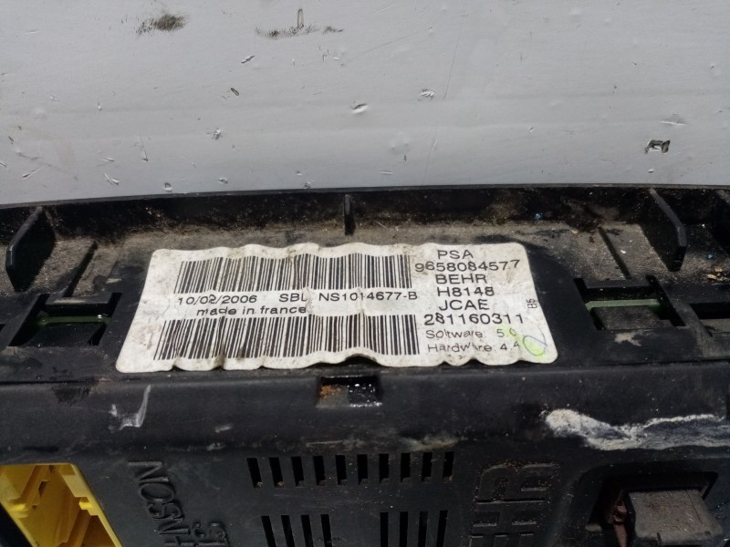 Recambio de mando climatizador para citroën c4 berlina referencia OEM IAM   