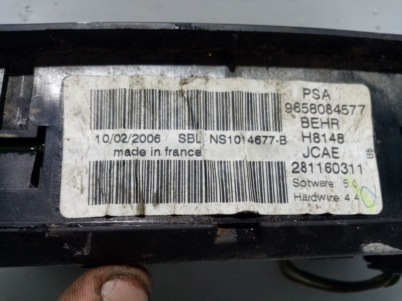 Recambio de mando climatizador para citroën c4 berlina referencia OEM IAM   