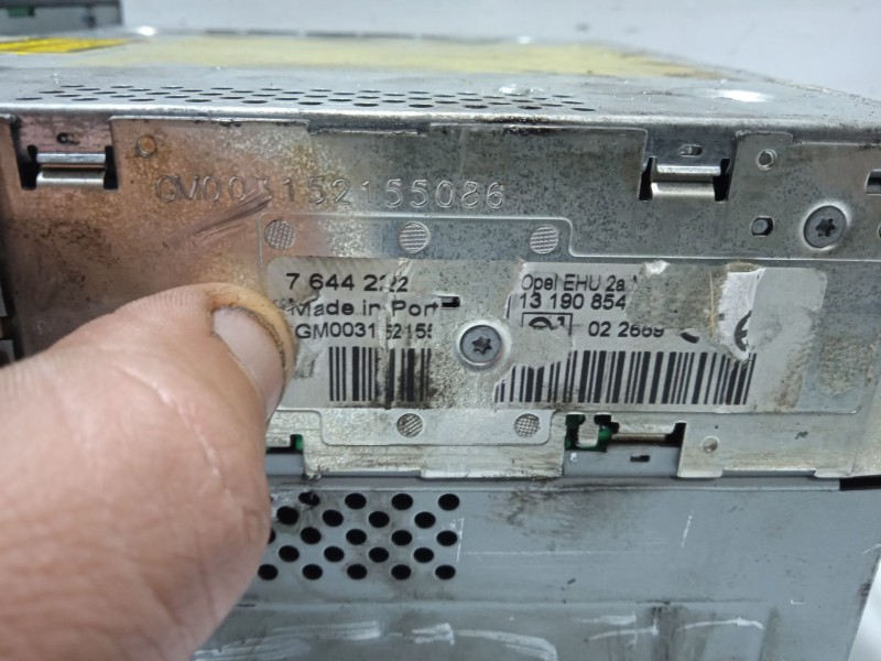Recambio de sistema audio / radio cd para opel meriva referencia OEM IAM   