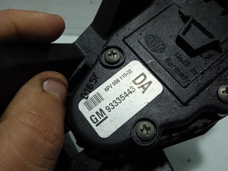 Recambio de pedal acelerador para opel meriva referencia OEM IAM 5560702  
